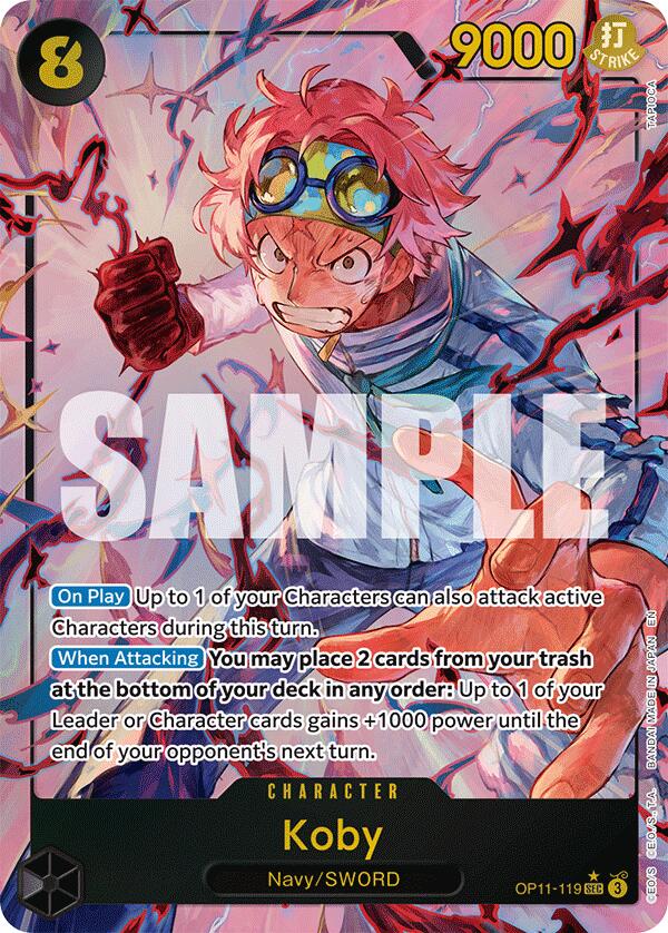 Koby (119) (Alternate Art) [A Fist of Divine Speed] | Cards and Coasters CA
