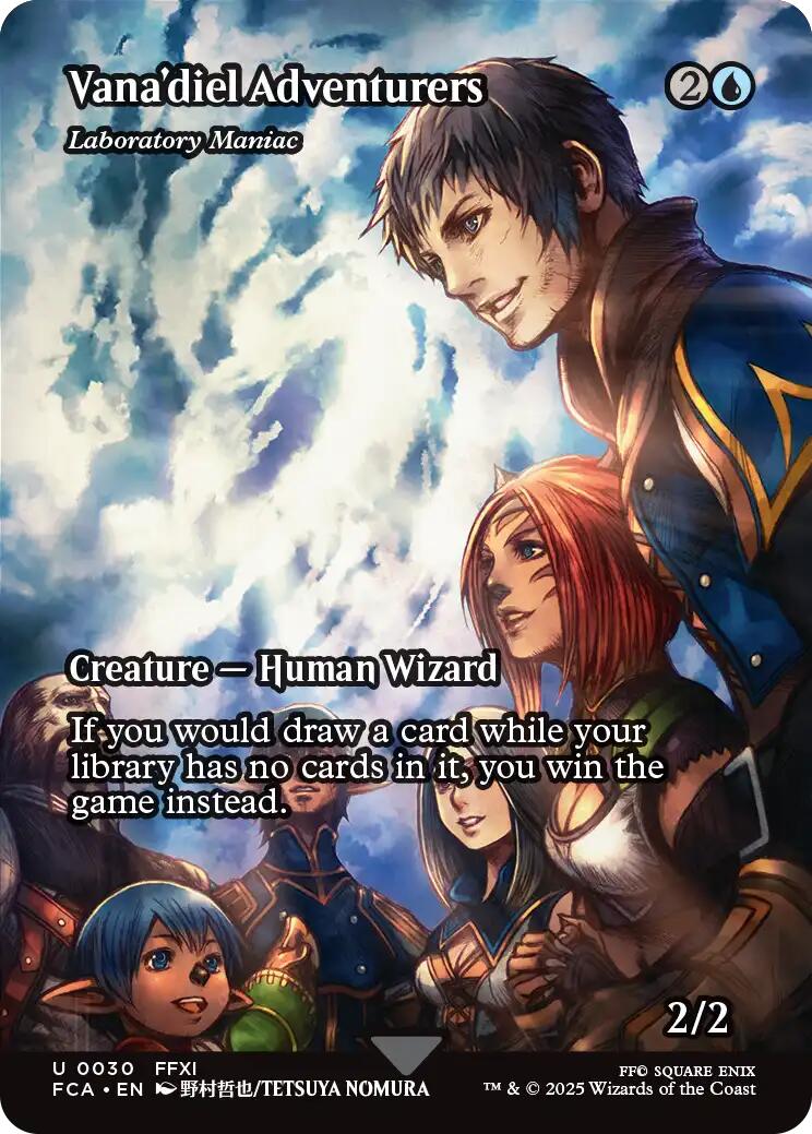 Vana'diel Adventurers - Laboratory Maniac (Showcase) [FINAL FANTASY : Through the Ages] | Cards and Coasters CA