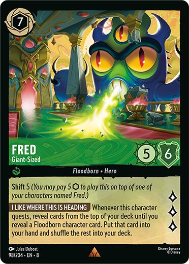 Fred - Giant-Sized (98/204) [Reign of Jafar] | Cards and Coasters CA