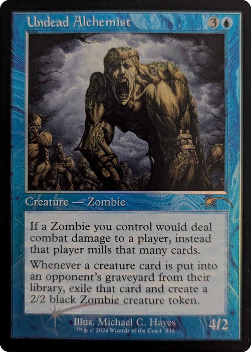 Undead Alchemist (Retro Frame) [Secret Lair Drop Series] | Cards and Coasters CA