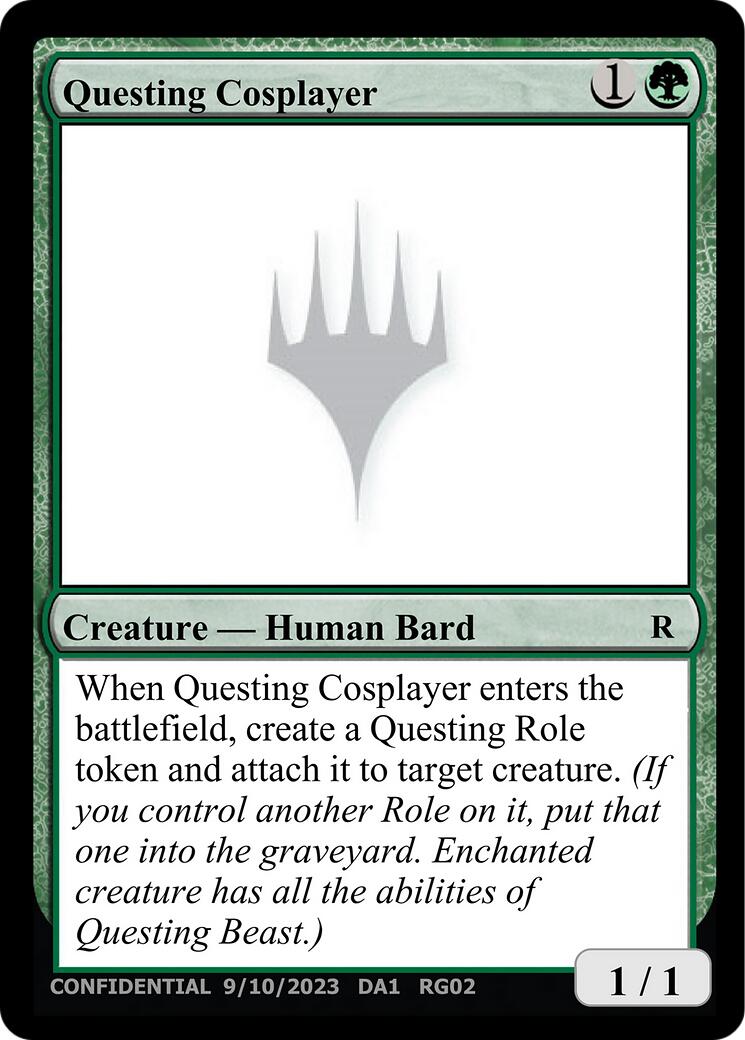 Questing Cosplayer [Mystery Booster] | Cards and Coasters CA