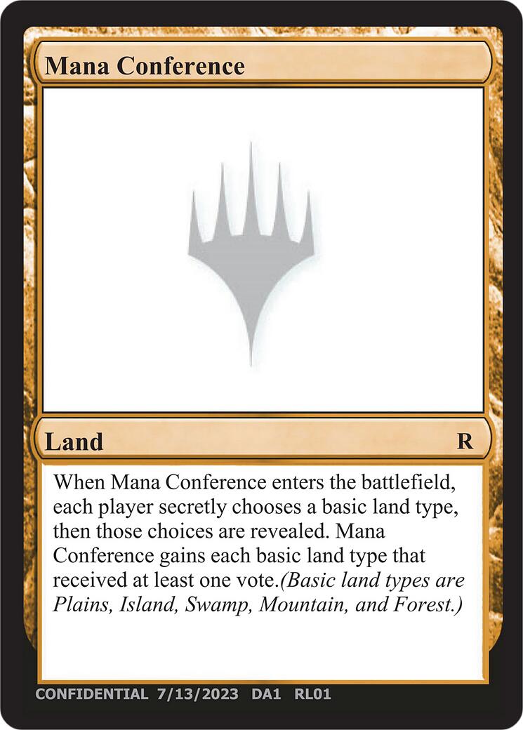 Mana Conference [Mystery Booster] | Cards and Coasters CA