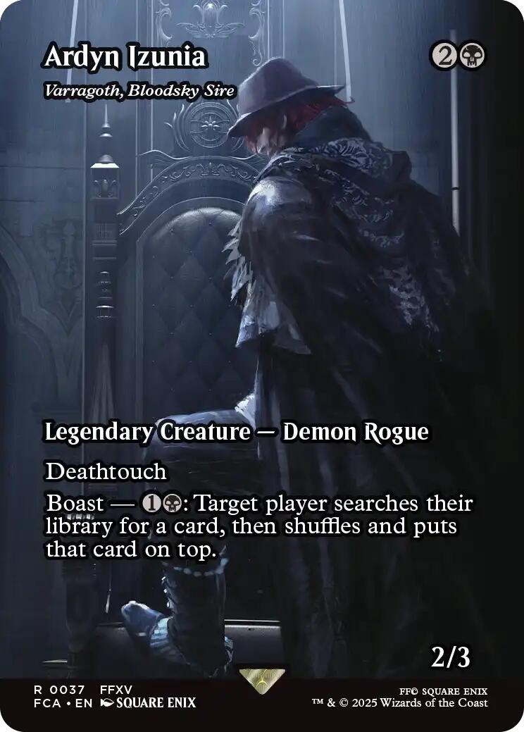 Ardyn Izunia - Varragoth, Bloodsky Sire (Showcase) [FINAL FANTASY : Through the Ages] | Cards and Coasters CA