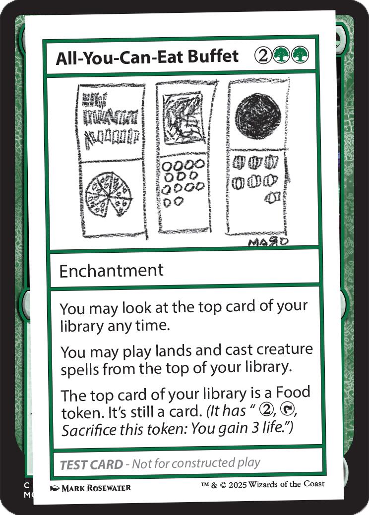 All-You-Can-Eat Buffet [Mystery Booster Playtest Cards] | Cards and Coasters CA