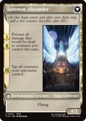 Crystal Fragments // Summon: Alexander [FINAL FANTASY] | Cards and Coasters CA