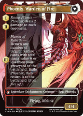 Joshua, Phoenix's Dominant (Borderless) (Surge Foil) [FINAL FANTASY] | Cards and Coasters CA