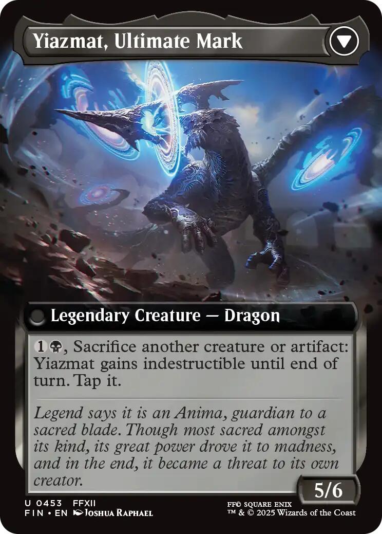 Sidequest: Hunt the Mark // Yiazmat, Ultimate Mark (Extended Art) [FINAL FANTASY] | Cards and Coasters CA