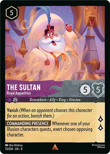 The Sultan - Royal Apparition (73/204) [Reign of Jafar] | Cards and Coasters CA