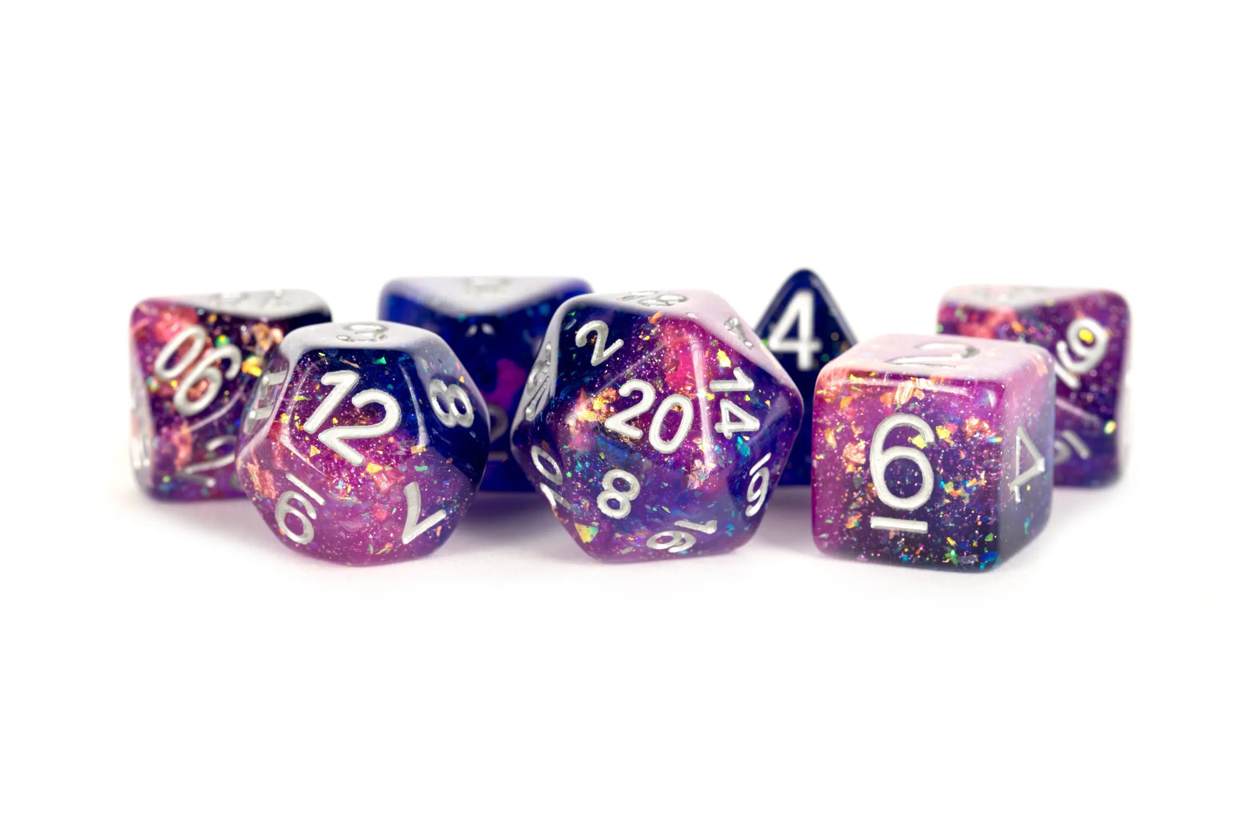 FanRoll Dice Set: Eternal Purple and Blue | Cards and Coasters CA