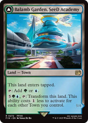 Balamb Garden, SeeD Academy // Balamb Garden, Airborne [FINAL FANTASY] | Cards and Coasters CA