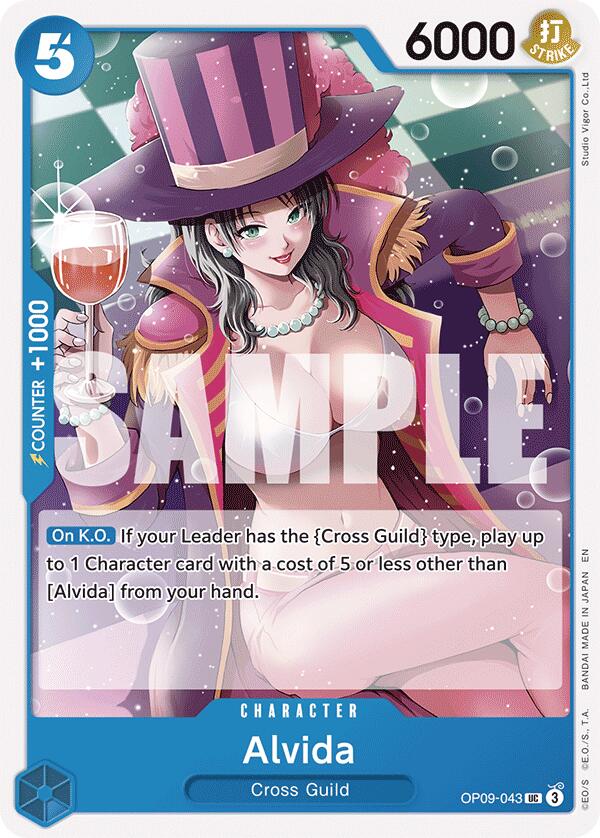 Alvida (Reprint) [Starter Deck: Blue Buggy] | Cards and Coasters CA