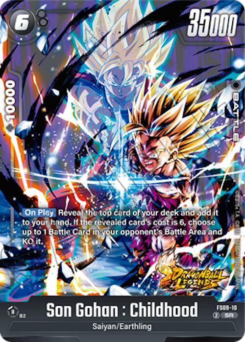 Son Gohan : Childhood [Starter Deck: Shallot] | Cards and Coasters CA