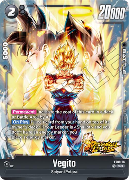 Vegito [Starter Deck: Shallot] | Cards and Coasters CA