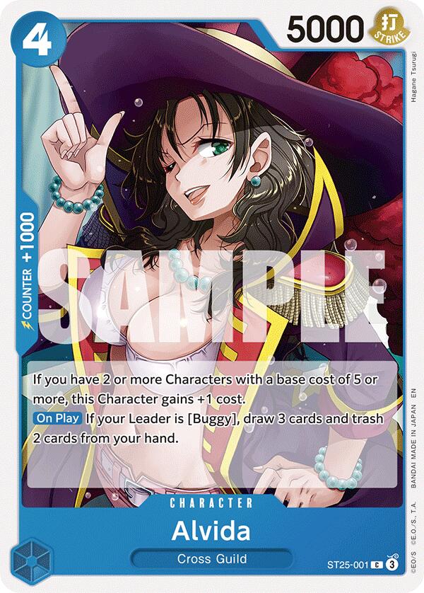 Alvida [Starter Deck: Blue Buggy] | Cards and Coasters CA