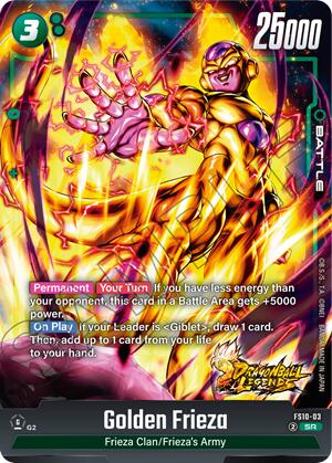 Golden Frieza [Starter Deck: Shallot] | Cards and Coasters CA