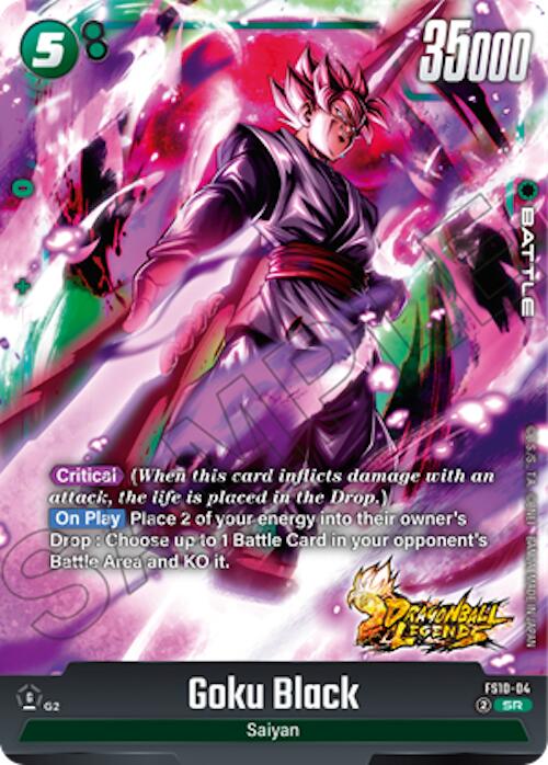 Goku Black [Starter Deck: Shallot] | Cards and Coasters CA