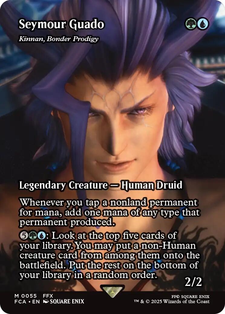 Seymour Guado - Kinnan, Bonder Prodigy (Showcase) [FINAL FANTASY : Through the Ages] | Cards and Coasters CA