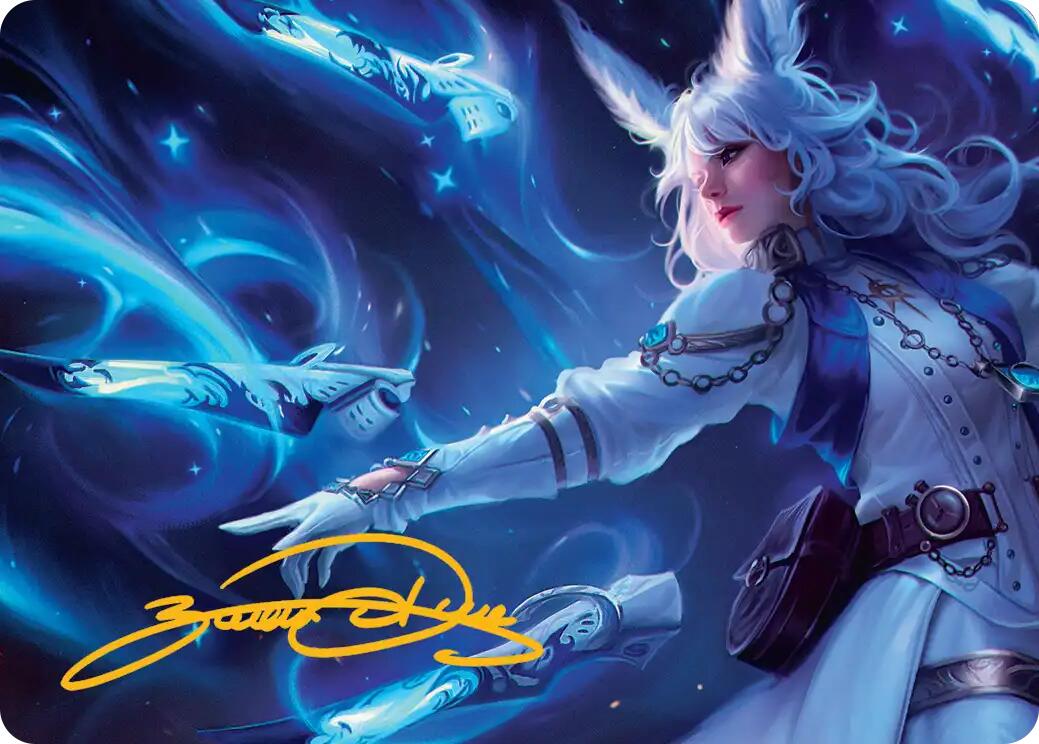 Sage's Nouliths Art Card (Gold-Stamped Signature) [FINAL FANTASY Art Series] | Cards and Coasters CA