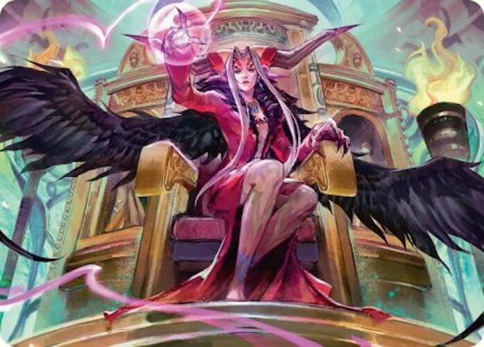 Sorceress's Schemes Art Card [FINAL FANTASY Art Series] | Cards and Coasters CA