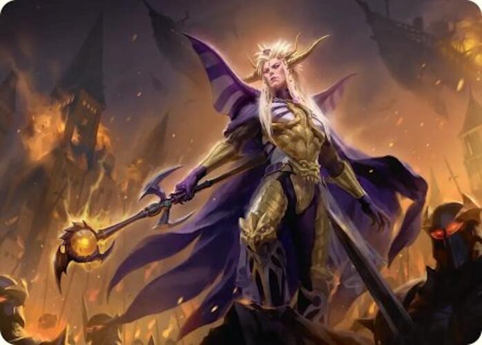 The Emperor of Palamecia Art Card [FINAL FANTASY Art Series] | Cards and Coasters CA