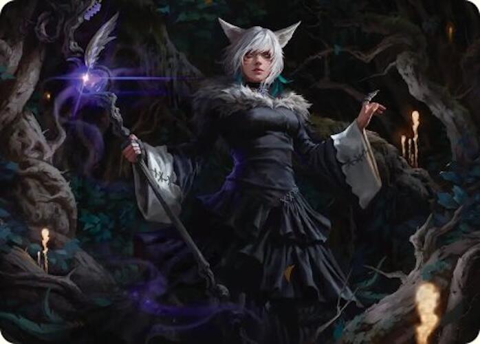 Y'shtola, Night's Blessed Art Card (21) [FINAL FANTASY Art Series] | Cards and Coasters CA