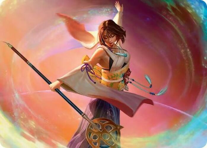 Yuna, Grand Summoner Art Card [FINAL FANTASY Art Series] | Cards and Coasters CA