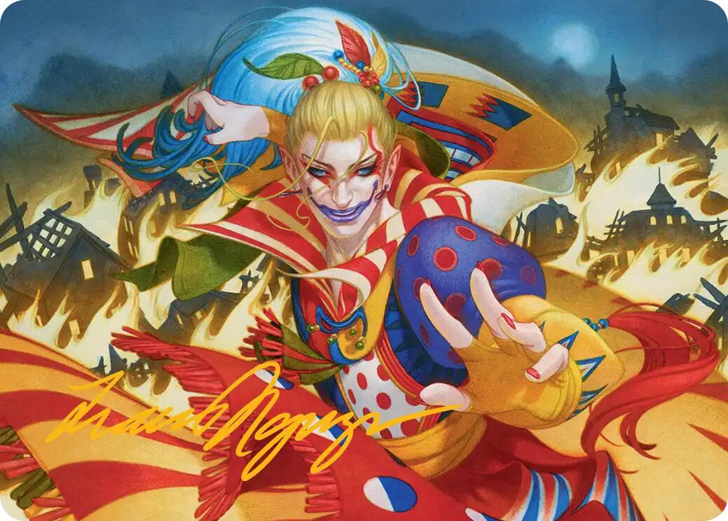 Ruinous Ultimatum Art Card (Gold-Stamped Signature) [FINAL FANTASY Art Series] | Cards and Coasters CA