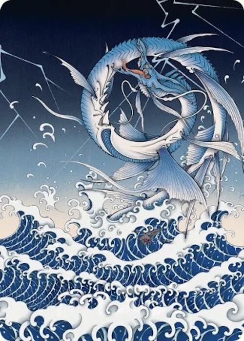 Summon: Leviathan Art Card [FINAL FANTASY Art Series] | Cards and Coasters CA