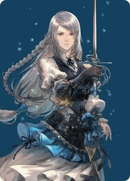Jill, Shiva's Dominant Art Card [FINAL FANTASY Art Series] | Cards and Coasters CA