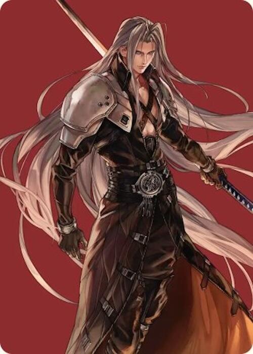 Sephiroth, Fabled SOLDIER Art Card [FINAL FANTASY Art Series] | Cards and Coasters CA