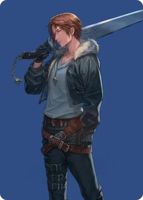 Squall, SeeD Mercenary Art Card [FINAL FANTASY Art Series] | Cards and Coasters CA