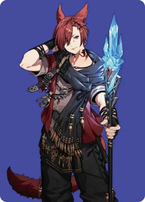 G'raha Tia, Scion Reborn Art Card (51) [FINAL FANTASY Art Series] | Cards and Coasters CA
