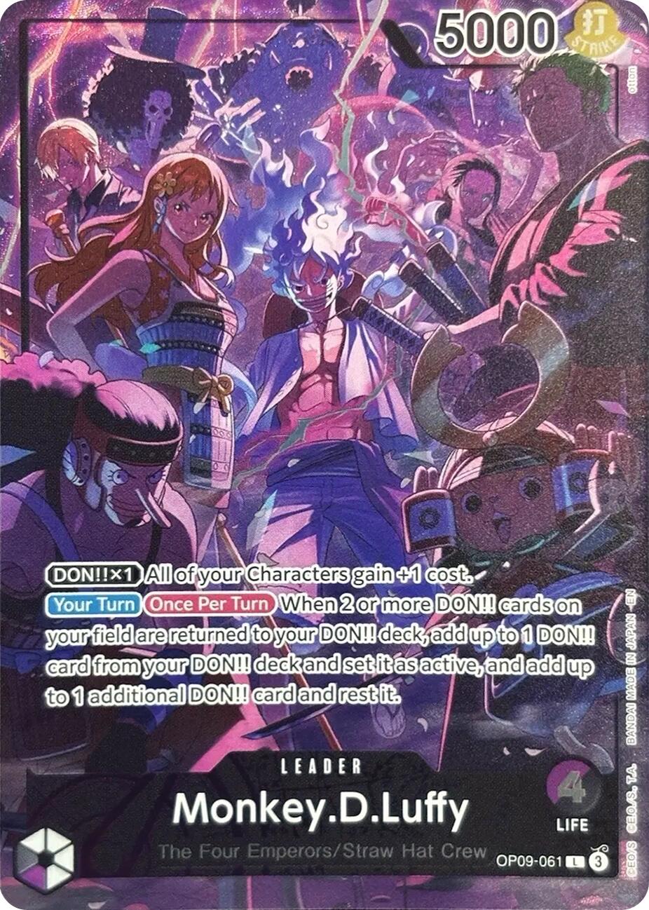 Monkey.D.Luffy (English Version 2nd Anniversary Set) [One Piece Promotion Cards] | Cards and Coasters CA