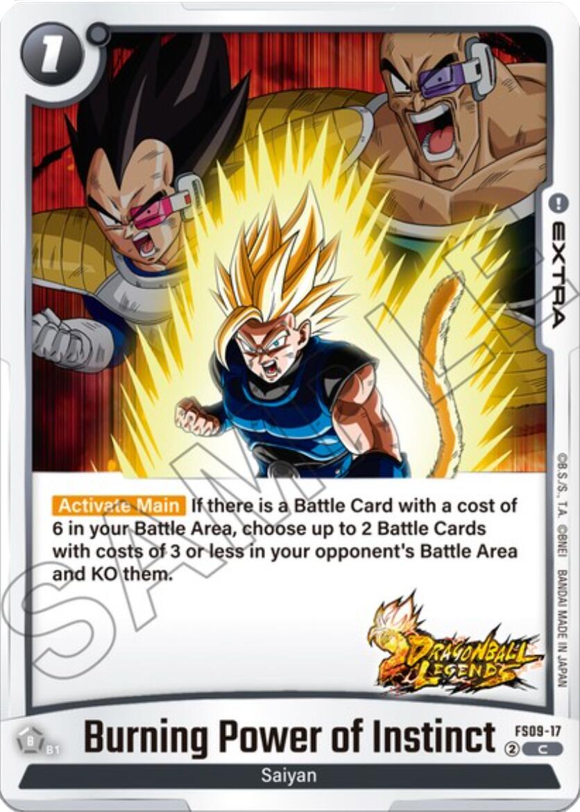 Burning Power of Instinct [Starter Deck: Shallot] | Cards and Coasters CA