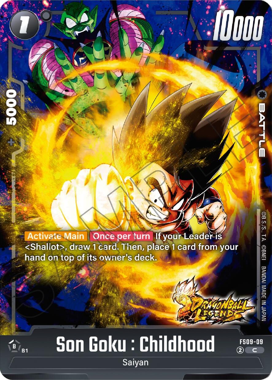 Son Goku : Childhood [Starter Deck: Shallot] | Cards and Coasters CA
