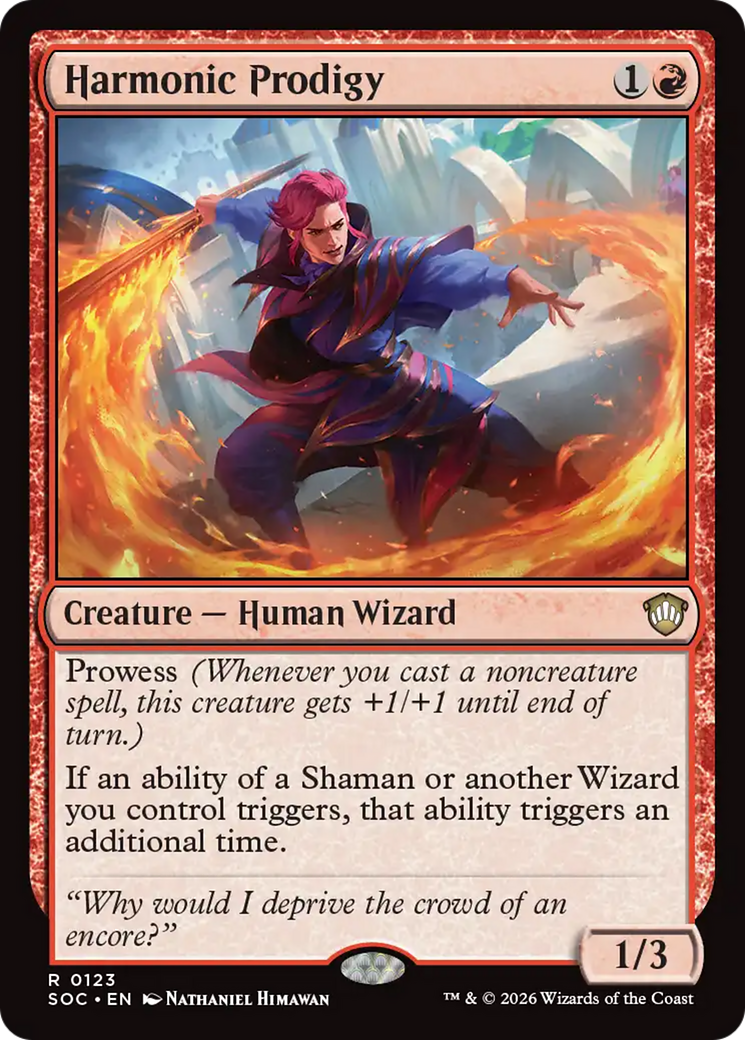 Harmonic Prodigy [Secrets of Strixhaven Commander] | Cards and Coasters CA