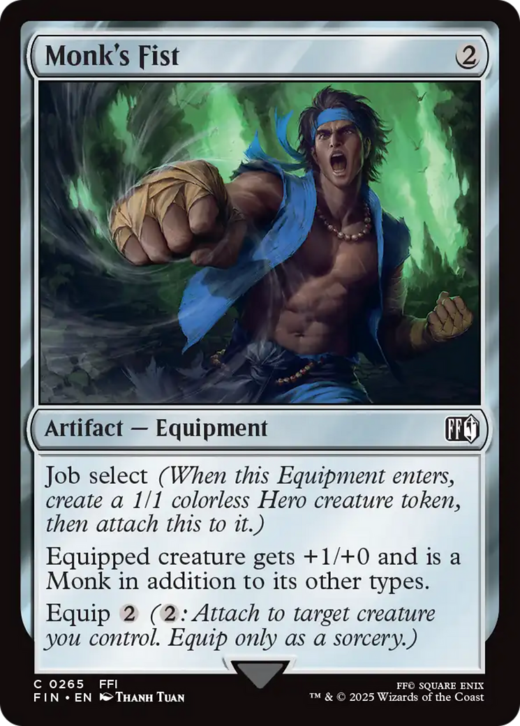 Monk's Fist [FINAL FANTASY] | Cards and Coasters CA
