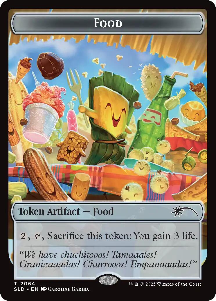 Food Token (2064) [Secret Lair Drop Series] | Cards and Coasters CA