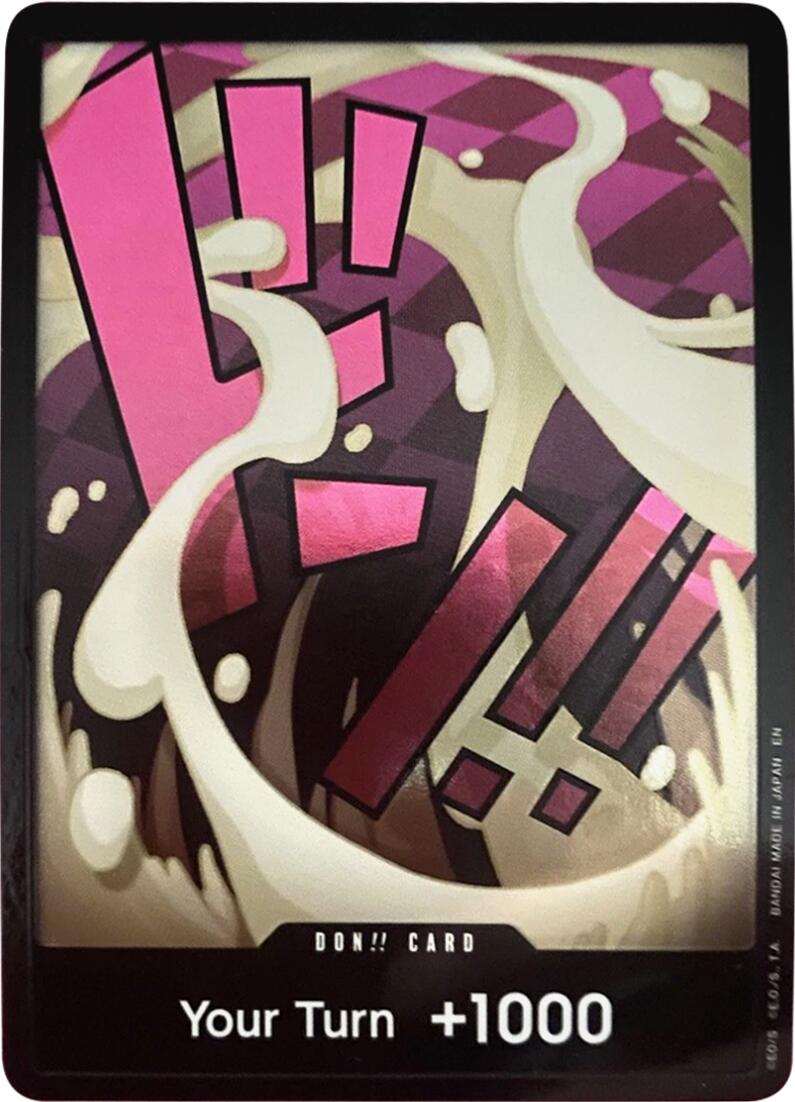 DON!! Card (Katakuri) (Double Pack Set Vol. 7) [A Fist of Divine Speed] | Cards and Coasters CA