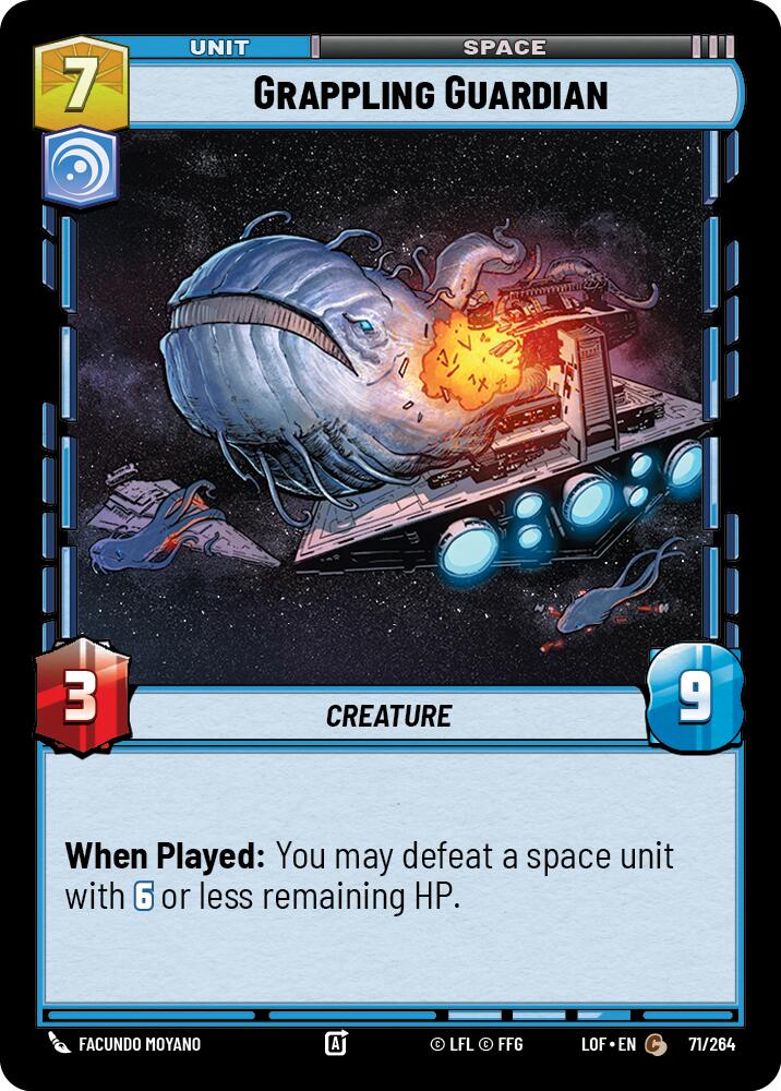 Grappling Guardian (71/264) (71/264) [Legends of the Force] | Cards and Coasters CA