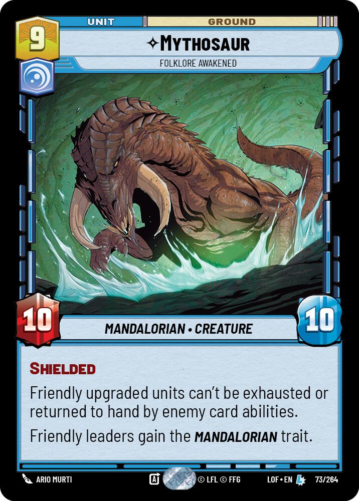 Mythosaur - Folklore Awakened (73/264) (73/264) [Legends of the Force] | Cards and Coasters CA