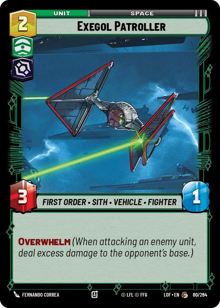 Exegol Patroller (80/264) (80/264) [Legends of the Force] | Cards and Coasters CA