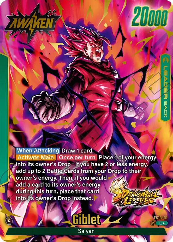 Giblet (FS10-01) (Bonus Pack Alternate Art) [Starter Deck: Giblet] | Cards and Coasters CA