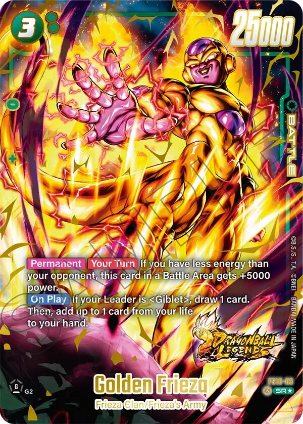 Golden Frieza (Bonus Pack Alternate Art) [Starter Deck: Giblet] | Cards and Coasters CA