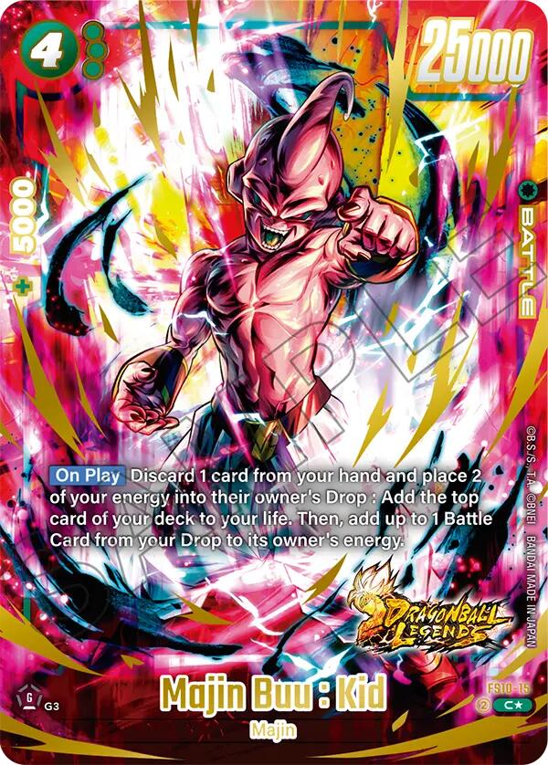 Majin Buu : Kid (Bonus Pack Alternate Art) [Starter Deck: Giblet] | Cards and Coasters CA