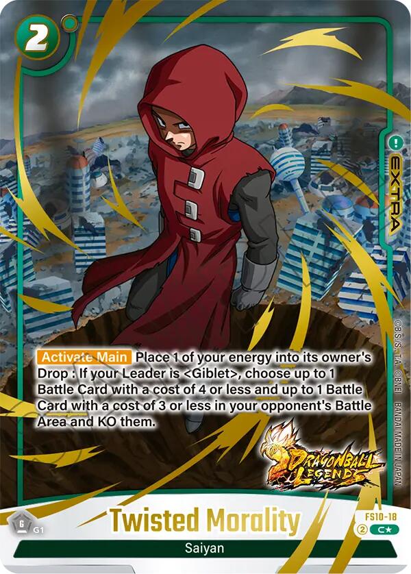 Twisted Morality (Bonus Pack Alternate Art) [Starter Deck: Giblet] | Cards and Coasters CA
