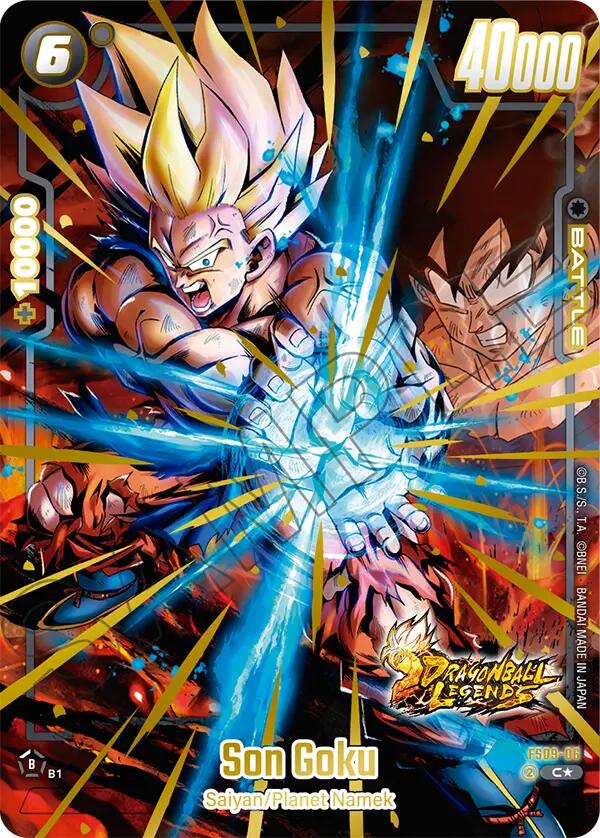 Son Goku (FS09-06) (Bonus Pack Alternate Art) [Starter Deck: Shallot] | Cards and Coasters CA