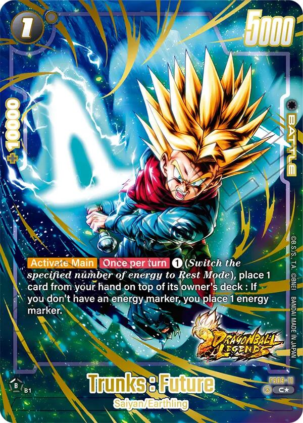 Trunks : Future (Bonus Pack Alternate Art) [Starter Deck: Shallot] | Cards and Coasters CA