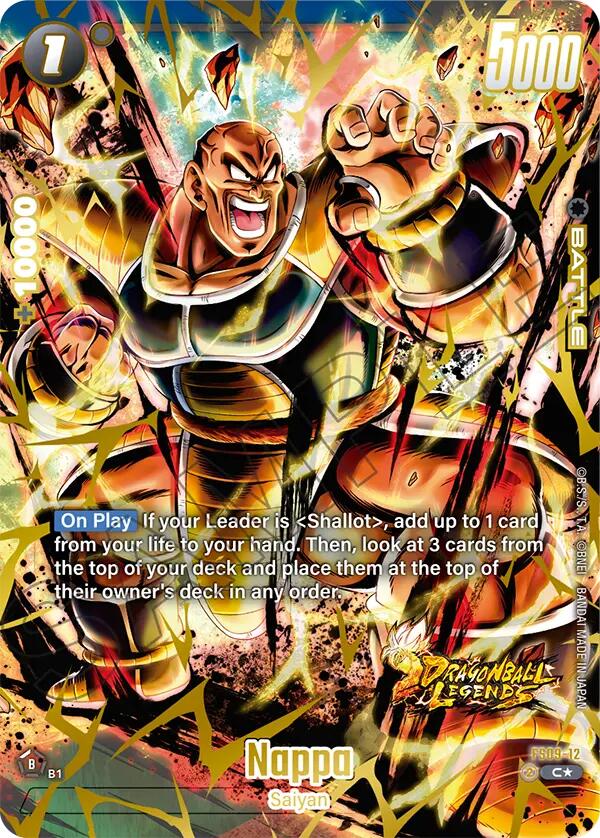 Nappa (Bonus Pack Alternate Art) [Starter Deck: Shallot] | Cards and Coasters CA