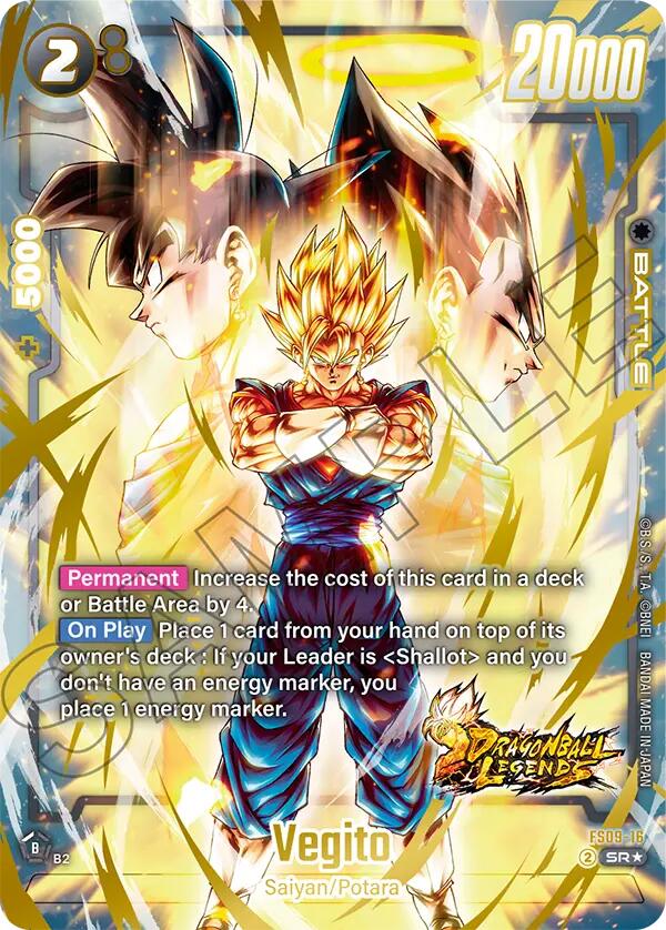 Vegito (Bonus Pack Alternate Art) [Starter Deck: Shallot] | Cards and Coasters CA